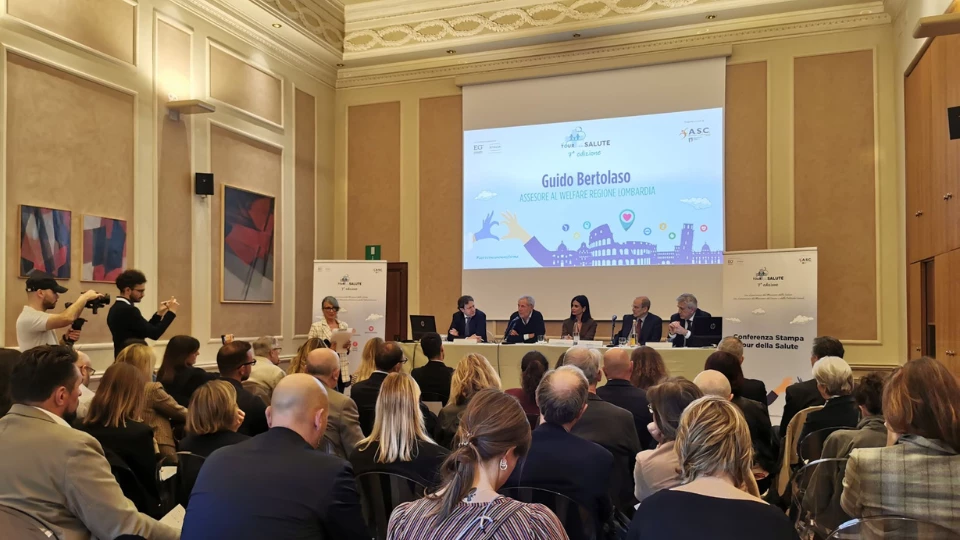 EG STADA is a major sponsor of the 2025 Tour della Salute, promoting free health screenings and consultations across Italy.