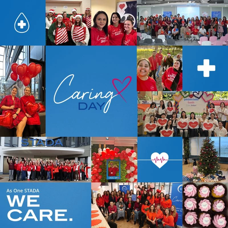 Happy Caring Day!❤️ On our global Caring Day, we come together across all our countries to celebrate what unites us at STADA Group