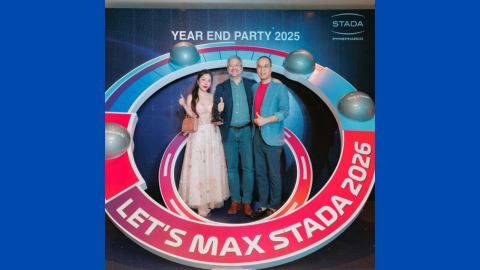 Throwback to a great evening with the STADA Pymepharco team at our Year-End Party 2025 – “𝐋𝐞𝐭’𝐬 𝐌𝐀𝐗 𝐒𝐓𝐀𝐃𝐀 𝟐𝟎𝟐𝟔” 🚀