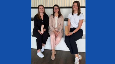 Truly honoured and proud to have these 2 amazing women in my team