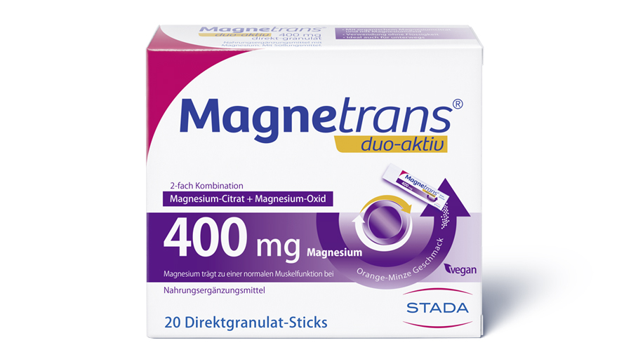 Magnetrans® duo-active 400 mg direct granulate