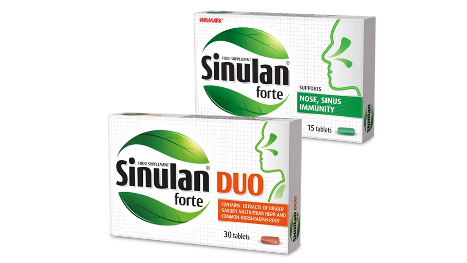 Sinulan® forte tabs & forte DUO tabs (tablets, packs of 30, 60)